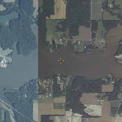 Aerial/Satellite Image of Governor Bond Lake, IL