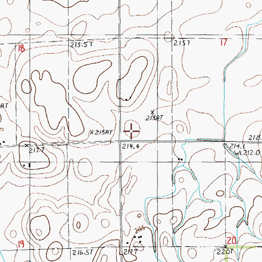 Topographic Map of Graham School (historical), IL