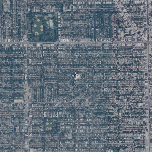 Aerial/Satellite Image of Gray Elementary School, IL