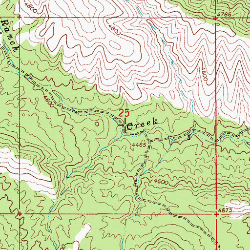 Topographic Map of Gilson Wash, AZ
