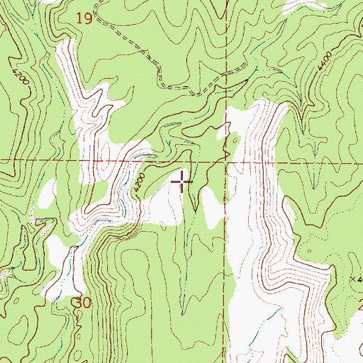 Topographic Map of Munds Trick Tank, AZ