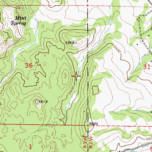 Topographic Map of Chimbley Tank, AZ
