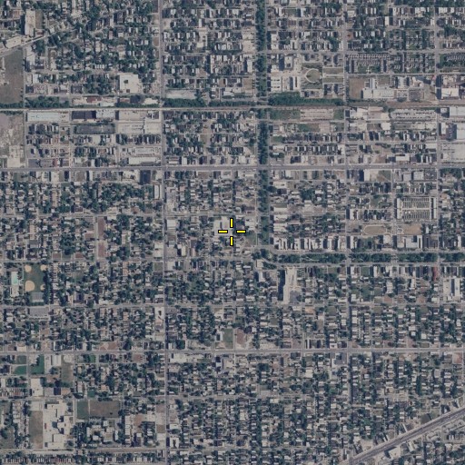 Aerial/Satellite Image of Henson Elementary School, IL