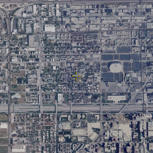 Aerial/Satellite Image of Herbert Elementary School, IL