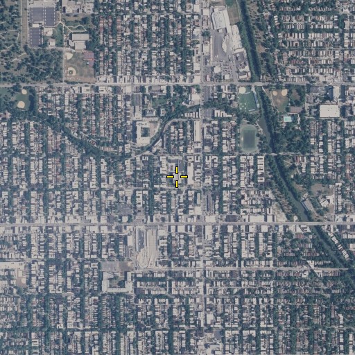 Aerial/Satellite Image of Hibbard Elementary School, IL