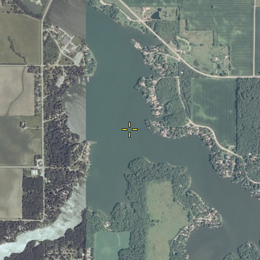 Aerial/Satellite Image of Hickory Creek, IL