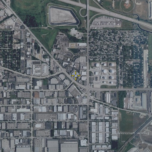 Aerial/Satellite Image of Higgins School, IL
