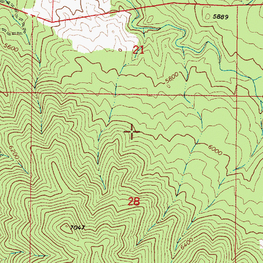 Topographic Map of Payoff Spring, AZ