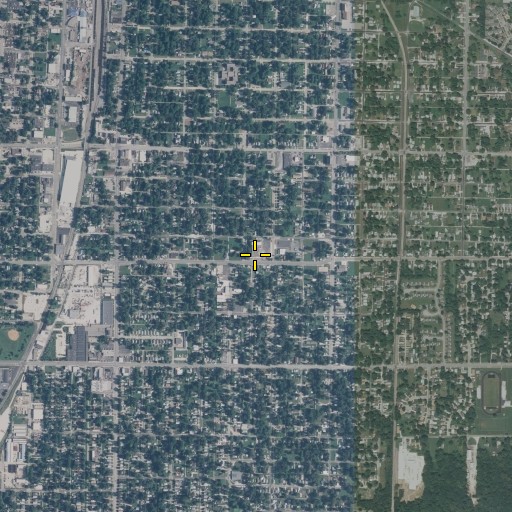 Aerial/Satellite Image of Iles Elementary School, IL