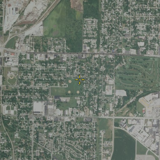 Aerial/Satellite Image of Jaycee Park, IL