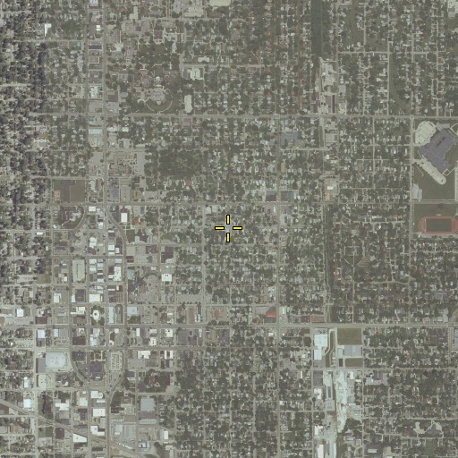 Aerial/Satellite Image of Jefferson School (historical), IL