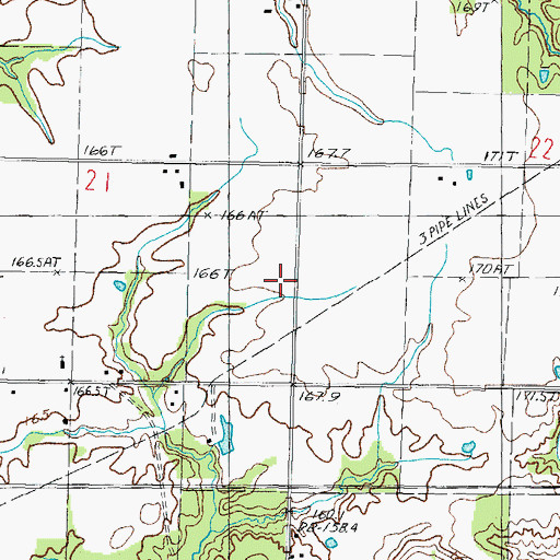 Topographic Map of Jones School (historical), IL