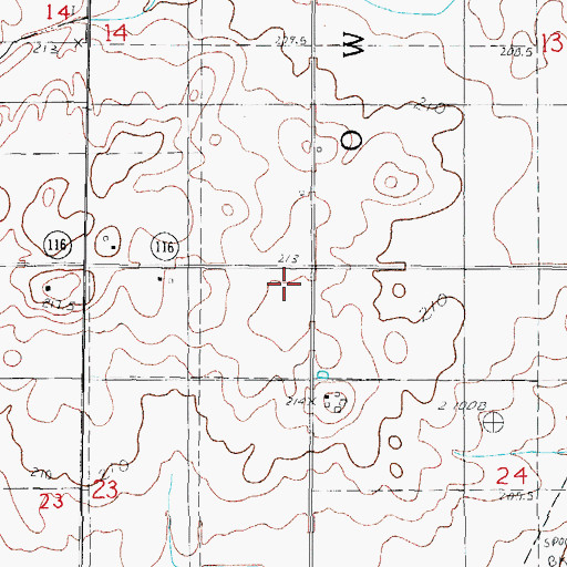 Topographic Map of Jones School (historical), IL