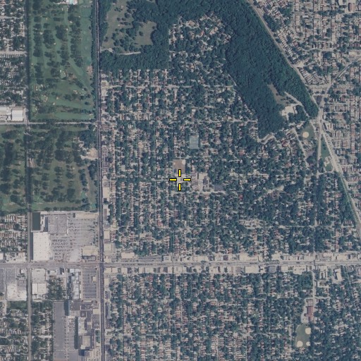 Aerial/Satellite Image of Kellogg School, IL