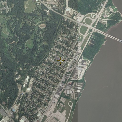 Aerial/Satellite Image of Kingman Primary School, IL