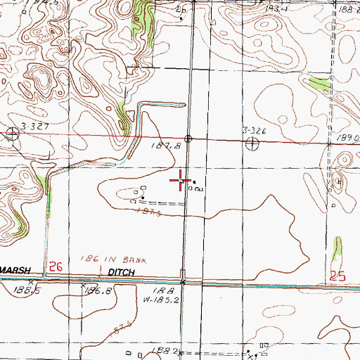 Topographic Map of Kipp School (historical), IL