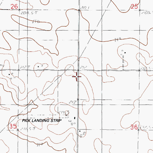 Topographic Map of Lake Side School (historical), IL