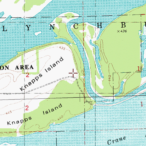 Topographic Map of Lakeview School (historical), IL