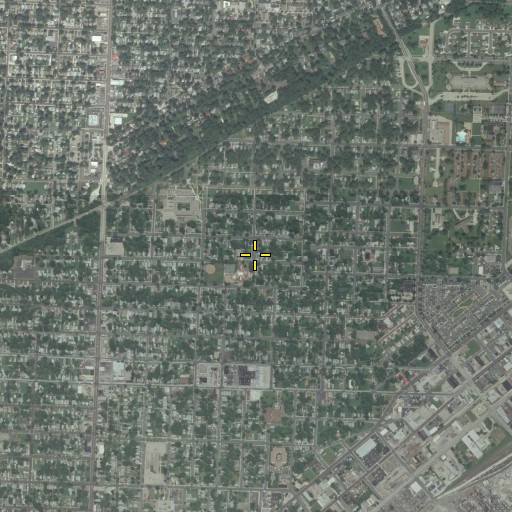 Aerial/Satellite Image of Lee School, IL