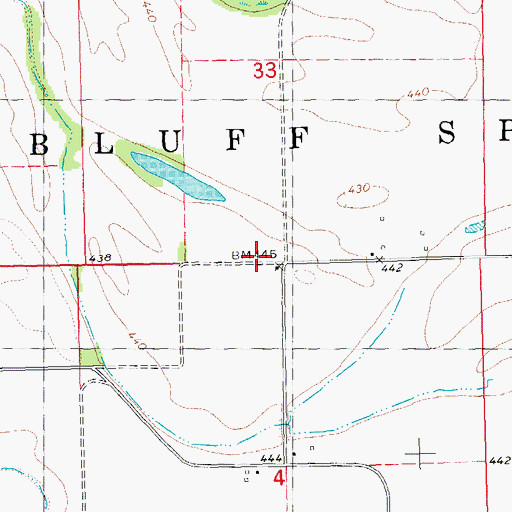 Topographic Map of Limbo School (historical), IL