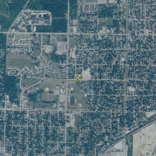 Aerial/Satellite Image of Lindberg School, IL