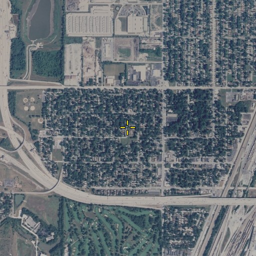 Aerial/Satellite Image of Lions Field, IL
