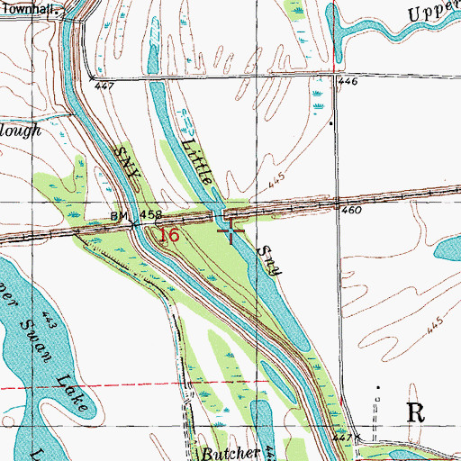 Topographic Map of Little Sny, IL