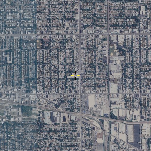 Aerial/Satellite Image of Lloyd Elementary School, IL