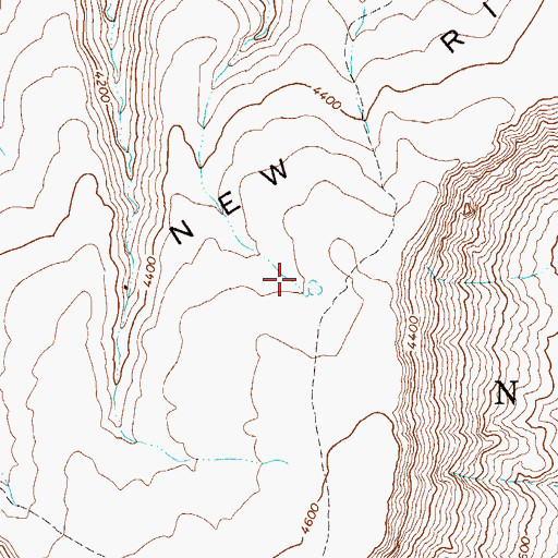 Topographic Map of Big Tank, AZ