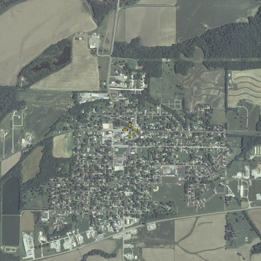 Aerial/Satellite Image of Mackinaw, IL