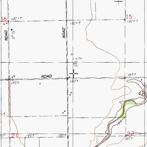Topographic Map of Maher School, IL