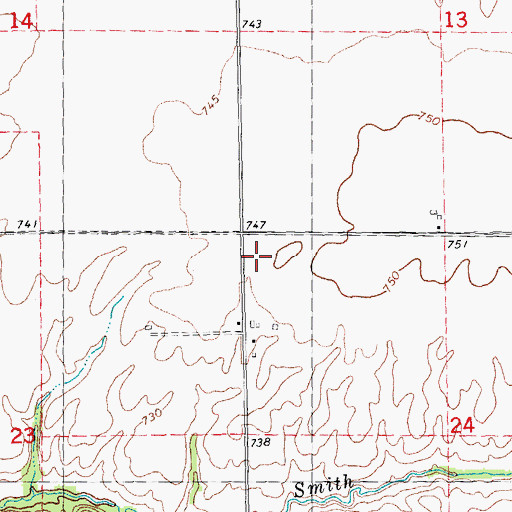 Topographic Map of Maple Grove School (historical), IL
