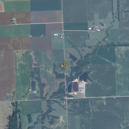 Aerial/Satellite Image of Maxfield School (historical), IL