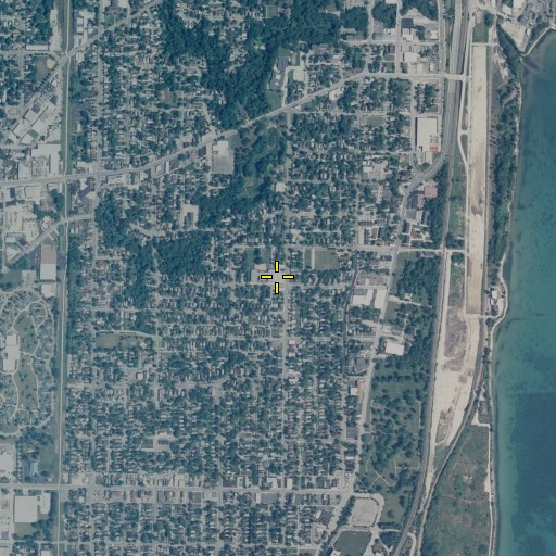 Aerial/Satellite Image of McAllister School, IL