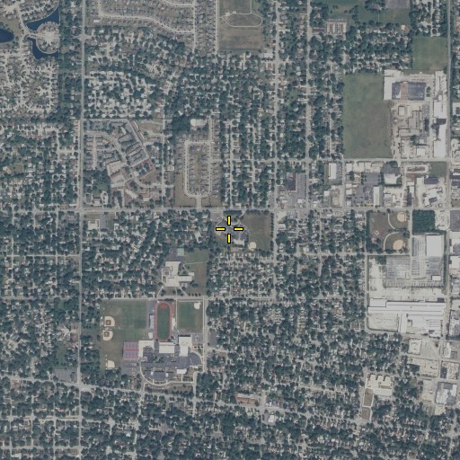 Aerial/Satellite Image of McCleery Elementary School, IL