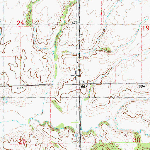 Topographic Map of McGaw School (historical), IL