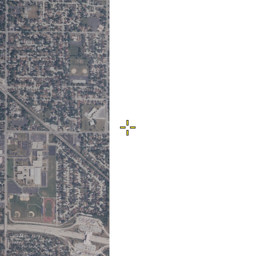 Aerial/Satellite Image of McKinley Elementary School, IL