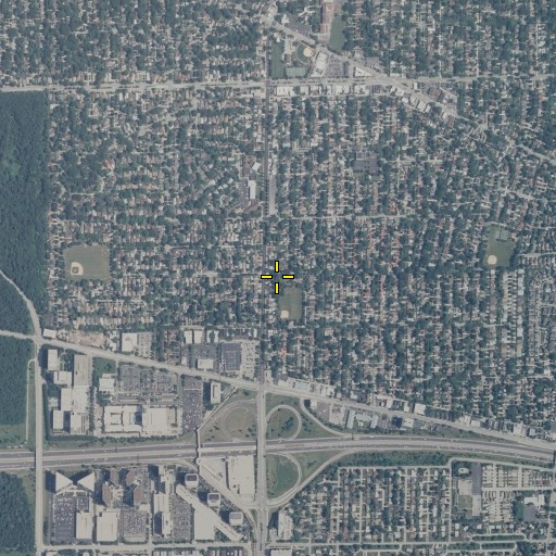 Aerial/Satellite Image of Merrill School, IL
