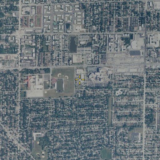 Aerial/Satellite Image of Messiah Park, IL