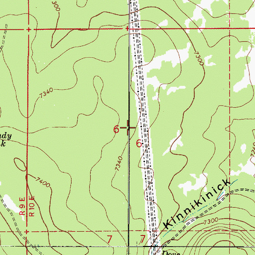 Topographic Map of Juniper Tank, AZ