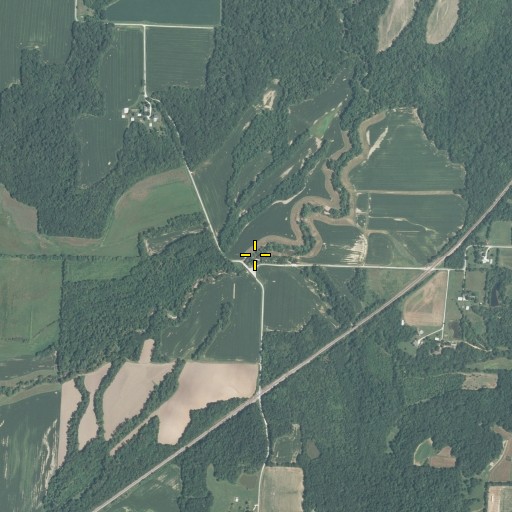 Aerial/Satellite Image of Miller Creek, IL