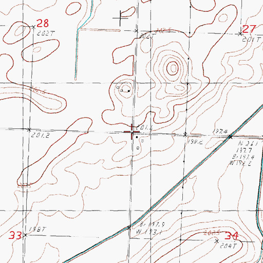 Topographic Map of Millot School (historical), IL