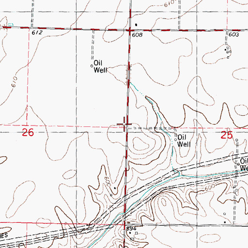 Topographic Map of Montgomery School (historical), IL
