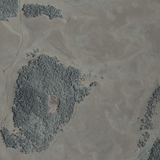 Aerial/Satellite Image of Spence Cabin, AZ