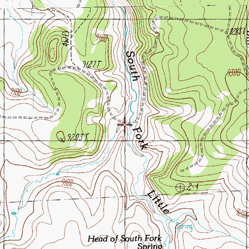 Topographic Map of Riley Tank, AZ