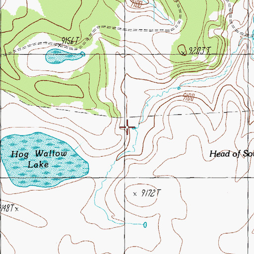 Topographic Map of Mike Tank, AZ