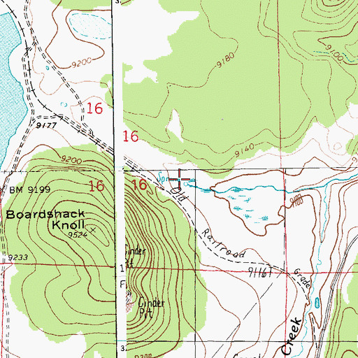 Topographic Map of Bull Pasture Tank, AZ