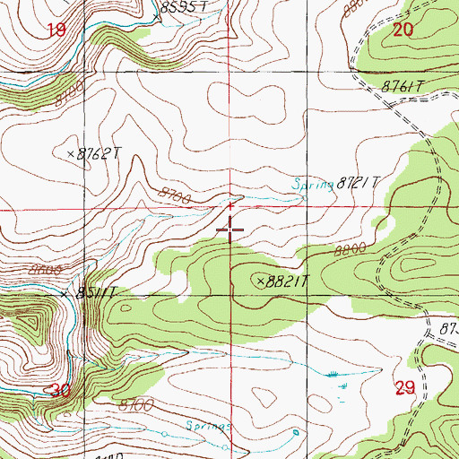 Topographic Map of Udall Pit Number Five, AZ