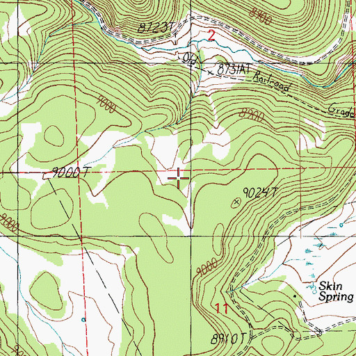 Topographic Map of Fence Pit Tank, AZ