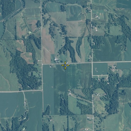 Aerial/Satellite Image of Oakridge School, IL
